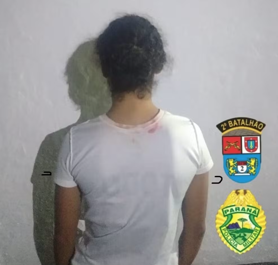 Mulher suspeita de jogar ácido em jovem de Jacarezinho no Paraná é presa pela PM