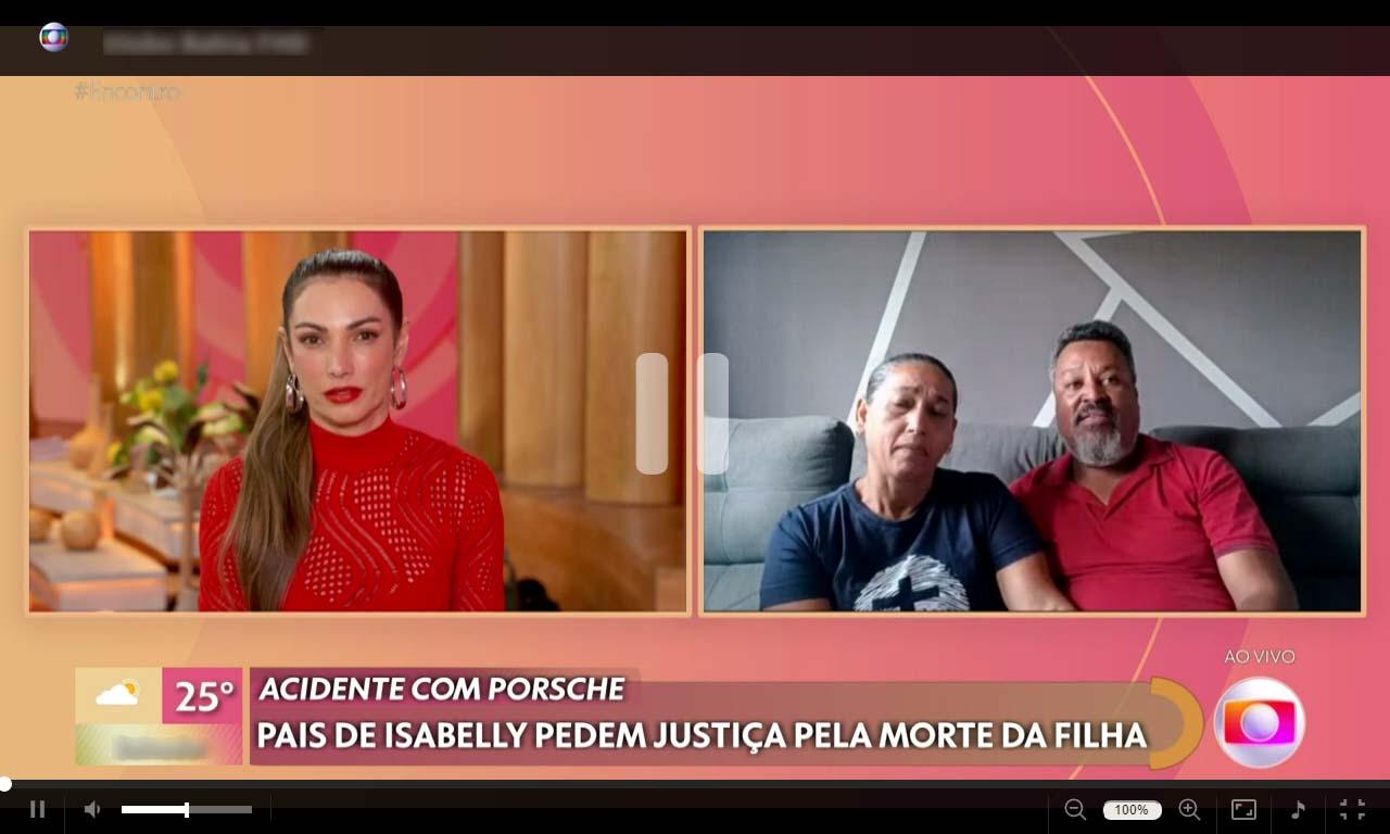 Acidente com Porsche em Maringá é destaque nacional no programa encontro da Rede Globo