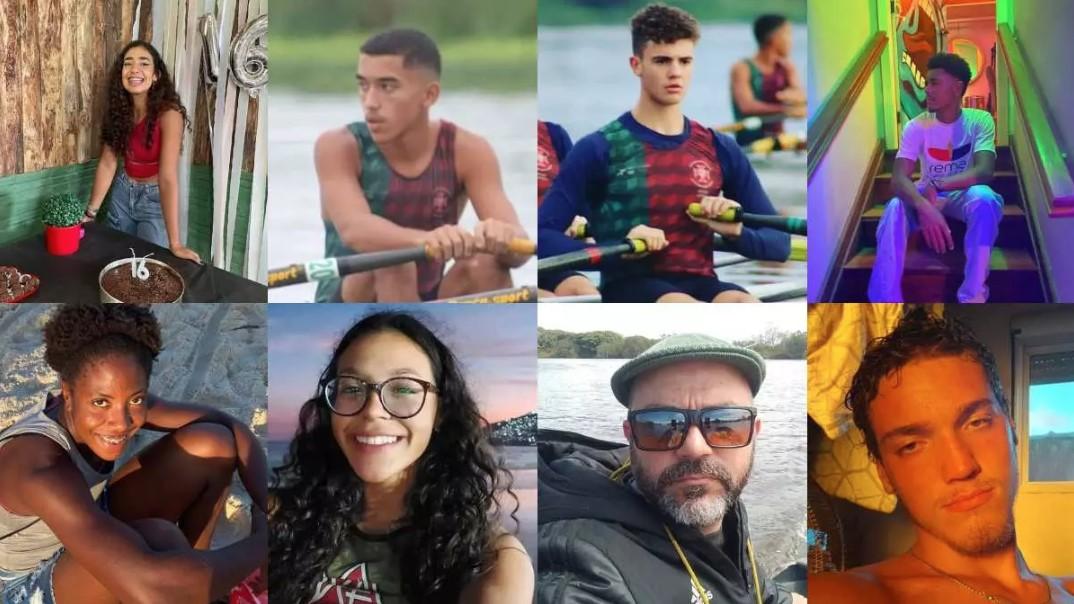 Identificadas as vítimas do acidente com atletas de remo na BR-376 no Paraná