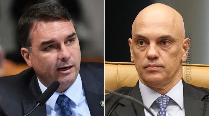 Teremos 54 dos 81 senadores para impeachment de Alexandre de Moraes, diz Flávio Bolsonaro