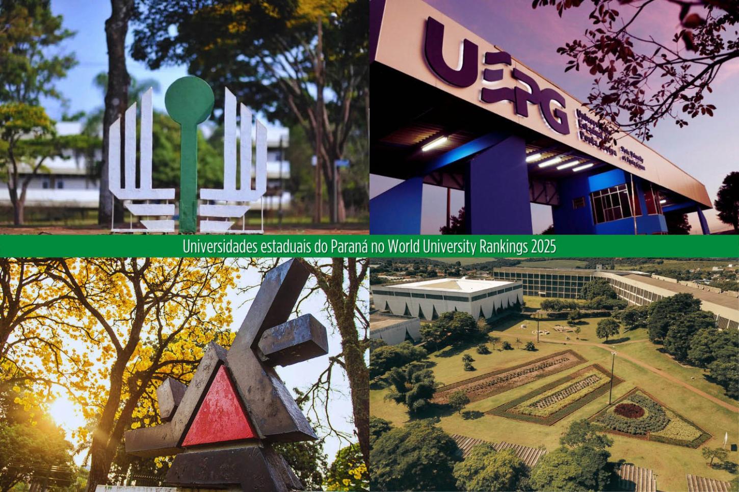 Universidades estaduais do Paraná saltam de posição em ranking internacional
