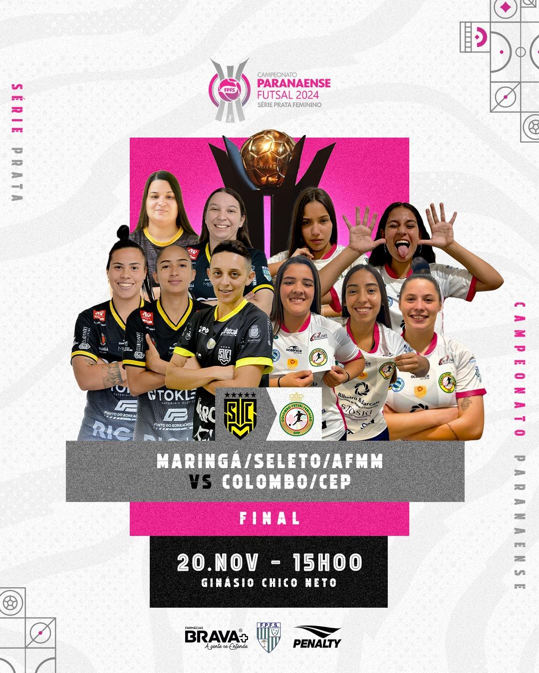 Maringá Seleto encara Colombo nas finais do Paranaense 2024