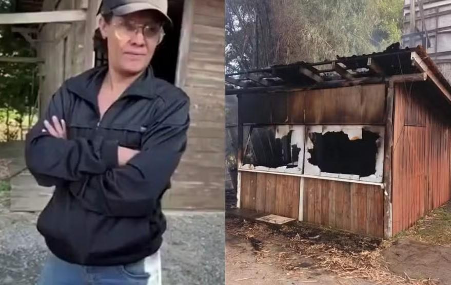 Ex-mulher de autor do atentado ao STF morre por complicações de queimaduras após incêndio em SC