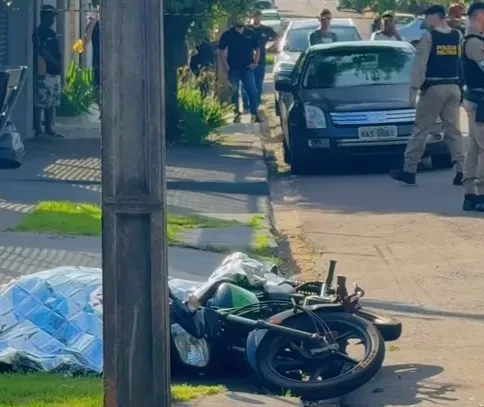 Assassinato em plena luz do dia em Maringá, na manhã desta terça feira (18)