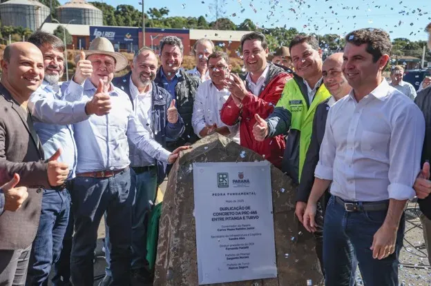 Conexão entre Guarapuava-Pitanga terá duplicação integral em concreto
