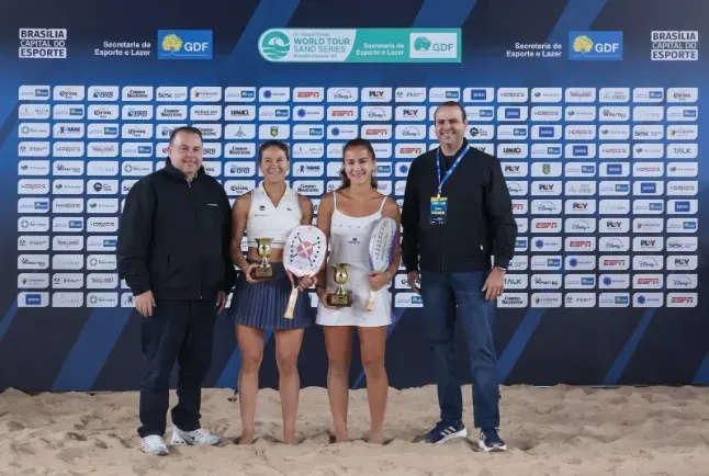 Paranaense Vitória Marchezini brilha e é tricampeã do Grand Slam de Brasília