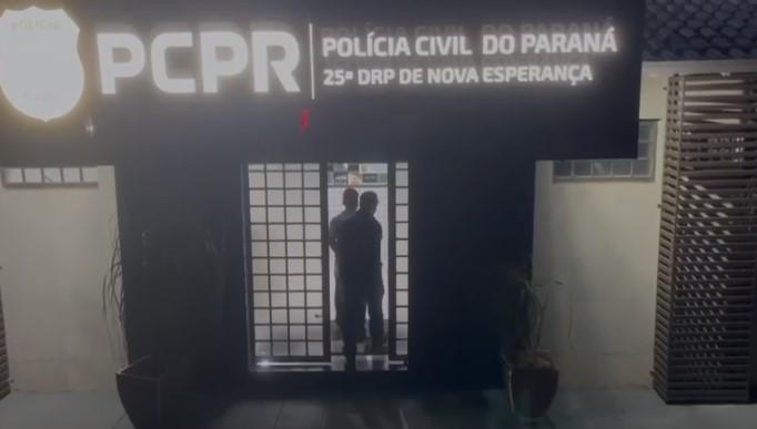 PCPR de Nova Esperança, prende homem investigado por feminicídio