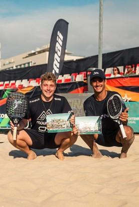 Paranaense Giovanni Cariani é vice-campeão do Sand Series de Matosinhos, em Portugal, e entra no top 5 pela primeira vez