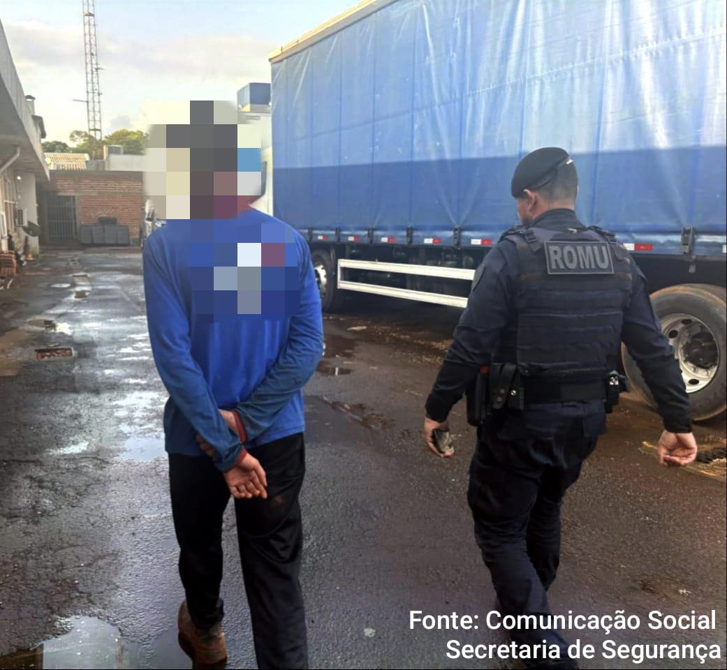 Guarda Civil de Maringá prende foragido da Justiça por tráfico de drogas no Jardim Alvorada