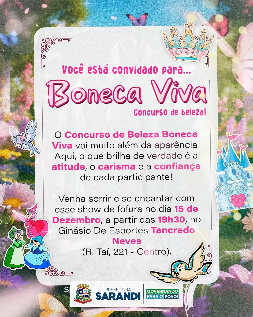 Prefeitura de Sarandi e um convite mágico está no ar