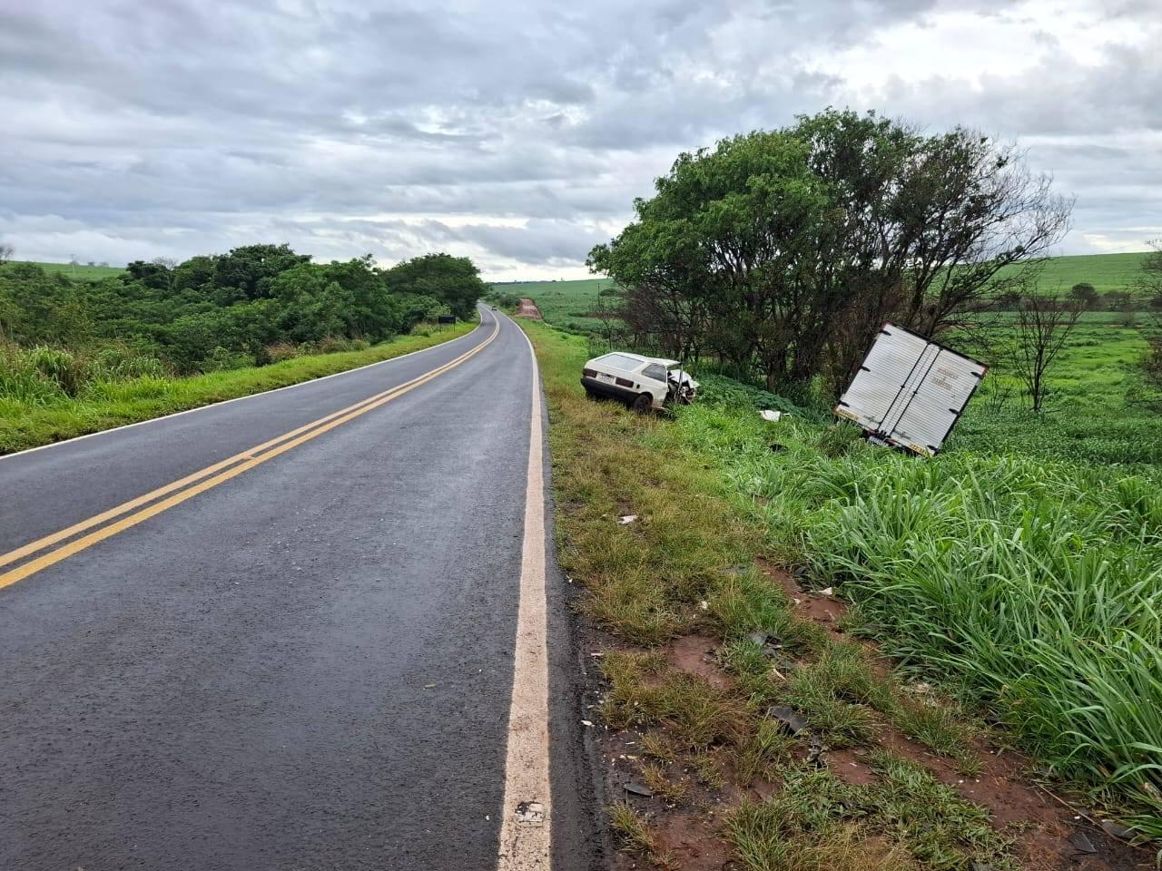 Tragédia na PR-317: Chuva Forte, Colisão Frontal e Vítima em Estado Gravíssimo Após Acidente Fatal no Norte do Paraná