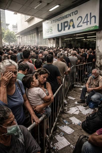 O COLAPSO ANUNCIADO: A SAÚDE PÚBLICA NO BRASIL PEDE SOCORRO ENQUANTO POLÍTICOS IGNORAM O POVO