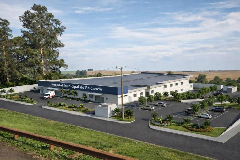 Foto Ilustrativa do novo hospital de Paiçandu - Prefeitura de Paiçandu