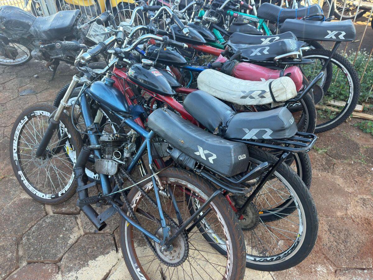 Sarandi intensifica fiscalização e apreende bicicletas com motores irregulares e barulhentos