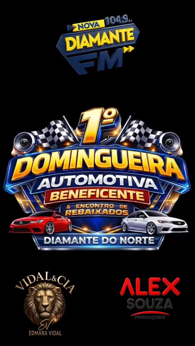 Diamante do Norte recebe a 1ª Domingueira Automotiva Beneficente