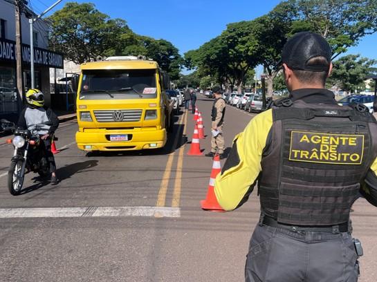 Maio Amarelo 2026 em Sarandi realiza primeira blitz educativa para reforçar conscientização no trânsito