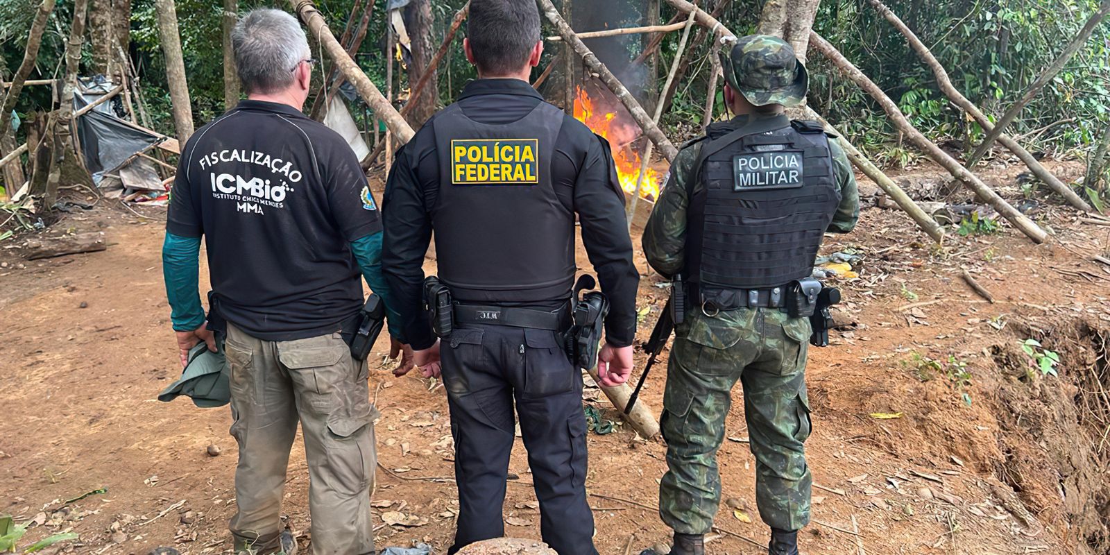 Polícia Federal desarticula garimpos ilegais no Amapá e Pará