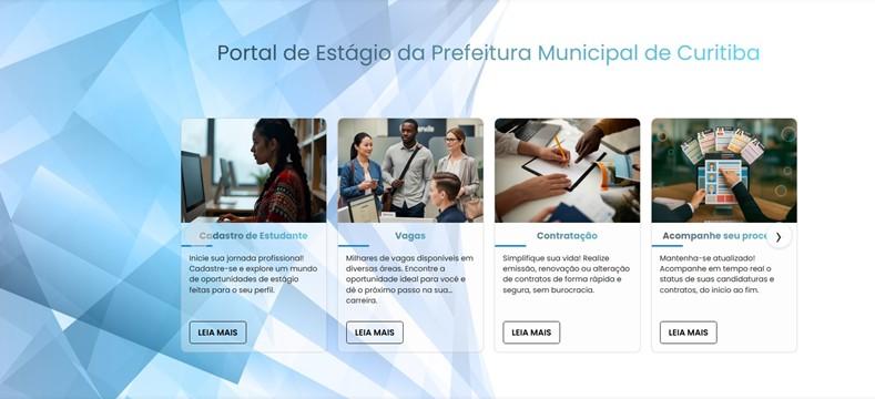 Prefeitura de Curitiba abre 100 vagas de estágio remunerado em maio