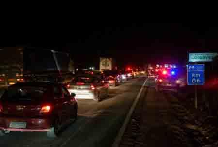 Acidente Grave com Morte Deixa Trânsito Caótico na BR-376 Entre Iguatemi e Maringá Durante a manhã desta terça-feira (02)