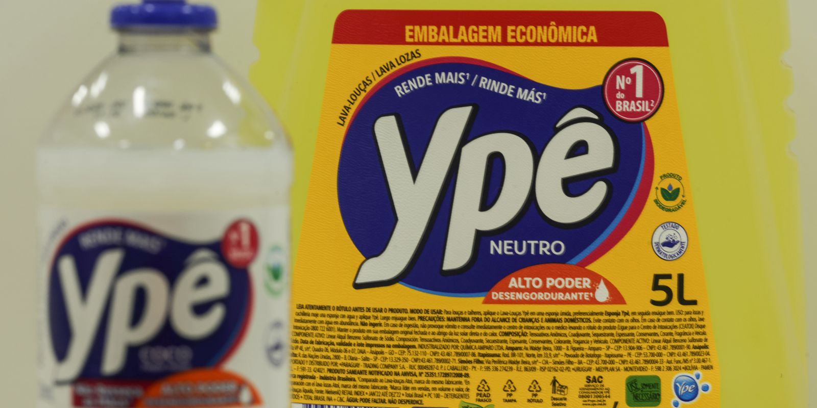 Anvisa libera alguns produtos Ypê produzidos a partir de 2026 e mantém recolhimento de lava-roupas