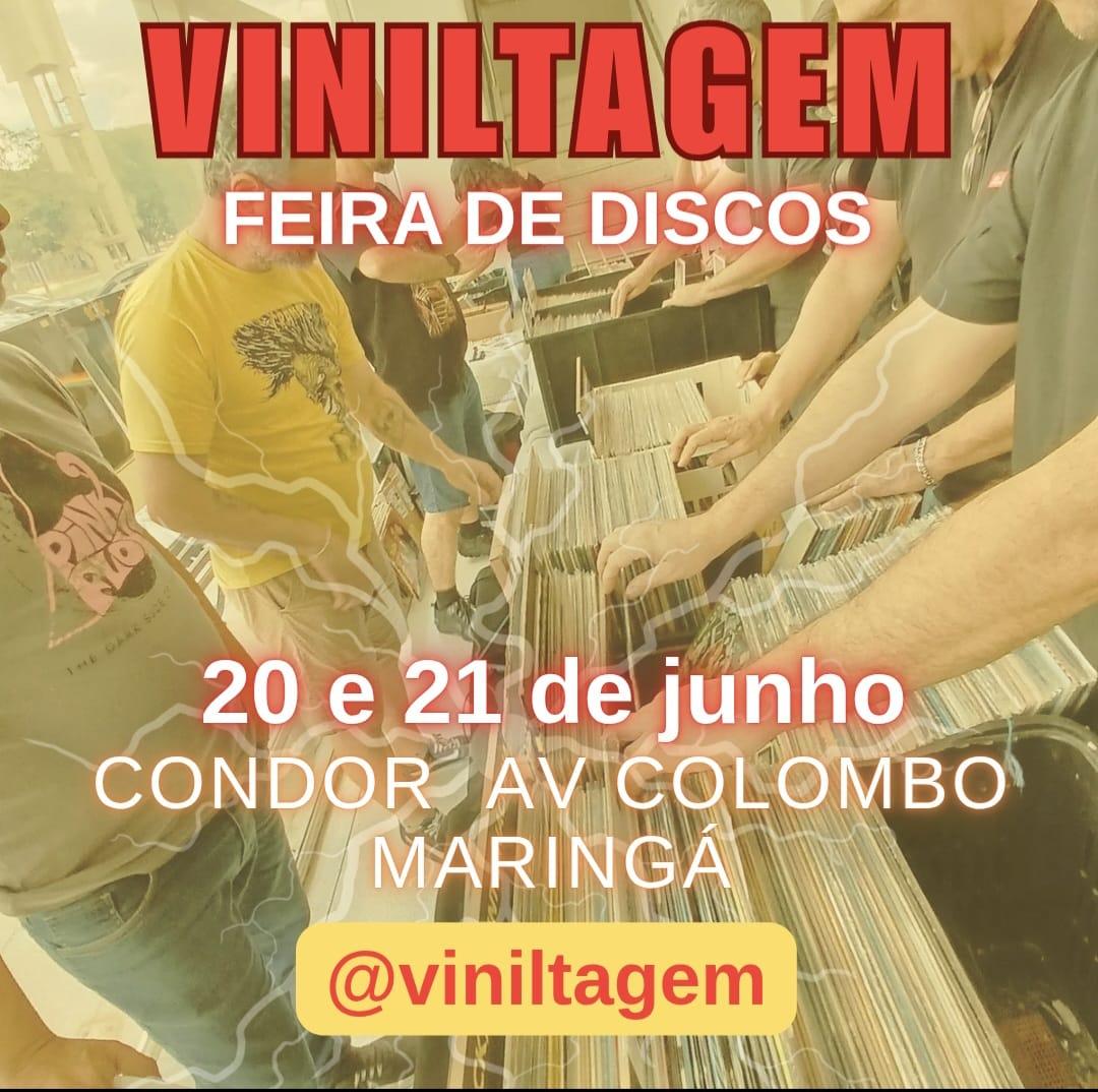 Colecionismo: Viniltagem retorna a Maringá com milhares de discos e sorteio especial