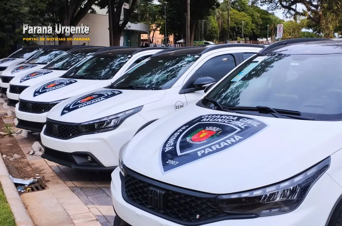 Guarda Municipal de Maringá recebe 15 novas viaturas e dobra capacidade operacional