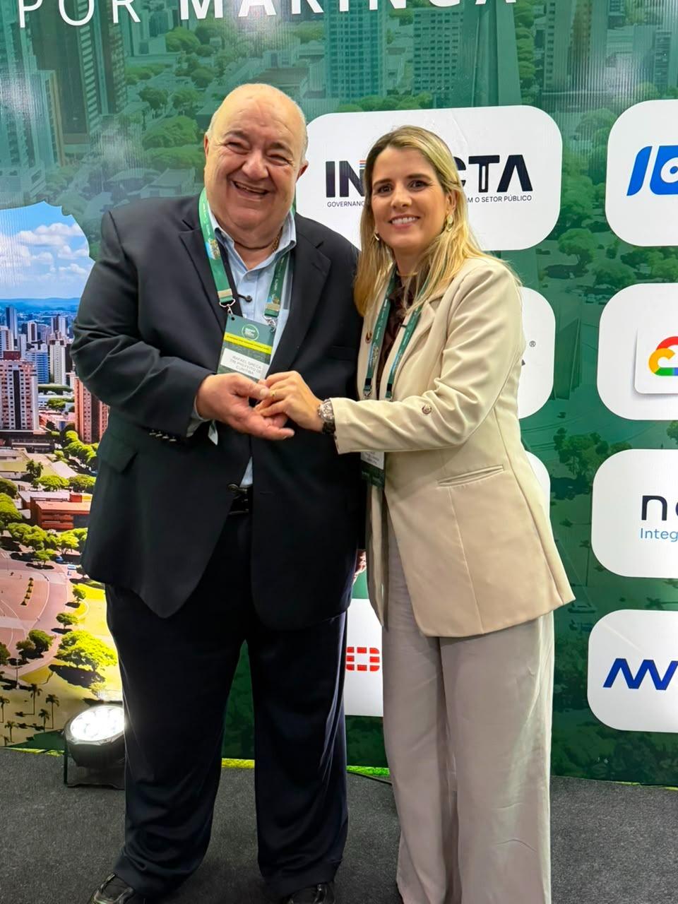 Majo e Rafael Greca