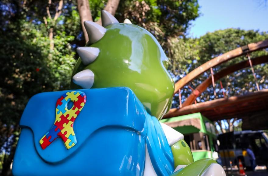 ‘Silêncio Jurássico’ promoveu experiência inclusiva no Parque do Ingá