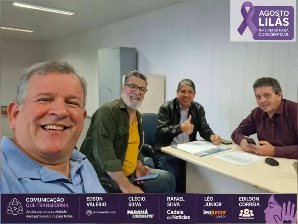 Jornalistas unem forças para ampliar conscientização e fortalecer o combate ao feminicídio durante o Agosto Lilás