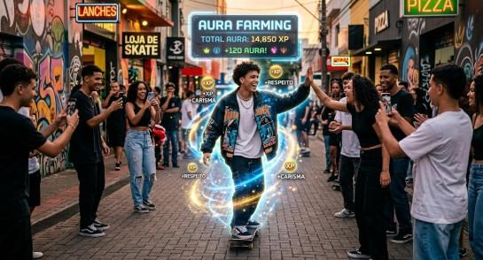 O Que é 'Farmar Aura'? A Gíria da Geração Z e Alfa que Está Redefinindo o Status Social na Internet