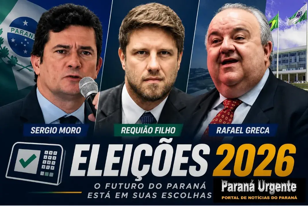 Pesquisa Quaest para o Governo do Paraná: Moro lidera com ampla vantagem e disputa acende alerta em Curitiba e no interior