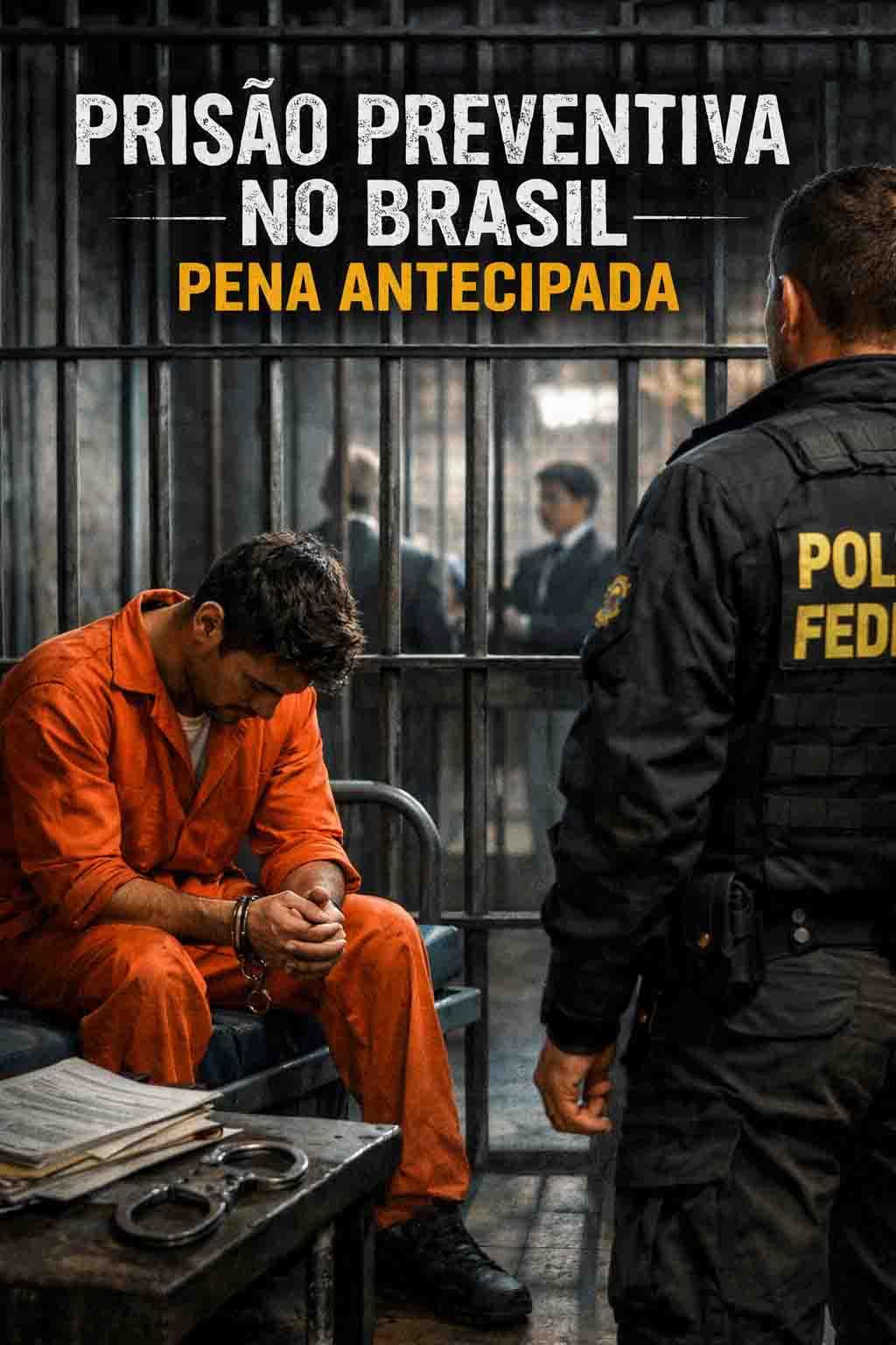 Prisão preventiva tem sido usada como pena antecipada no Brasil, afirma ex-delegado da Polícia Federal