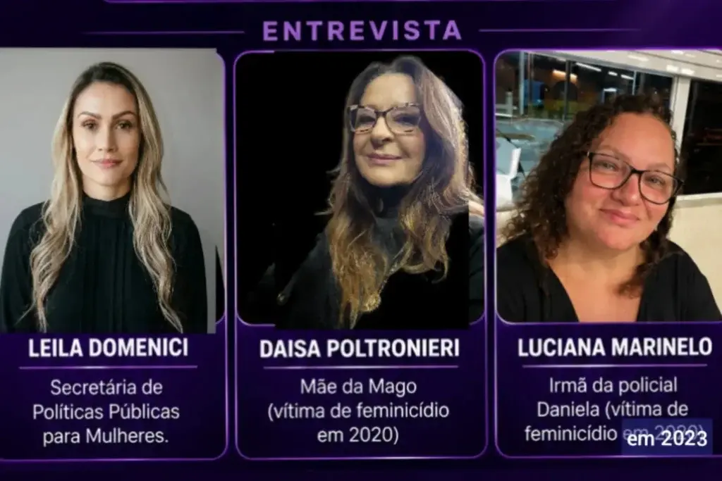 Programa Edilson Correia em Comunidade abre o Agosto Lilás com debate sobre o combate ao feminicídio e relatos de familiares de vítimas