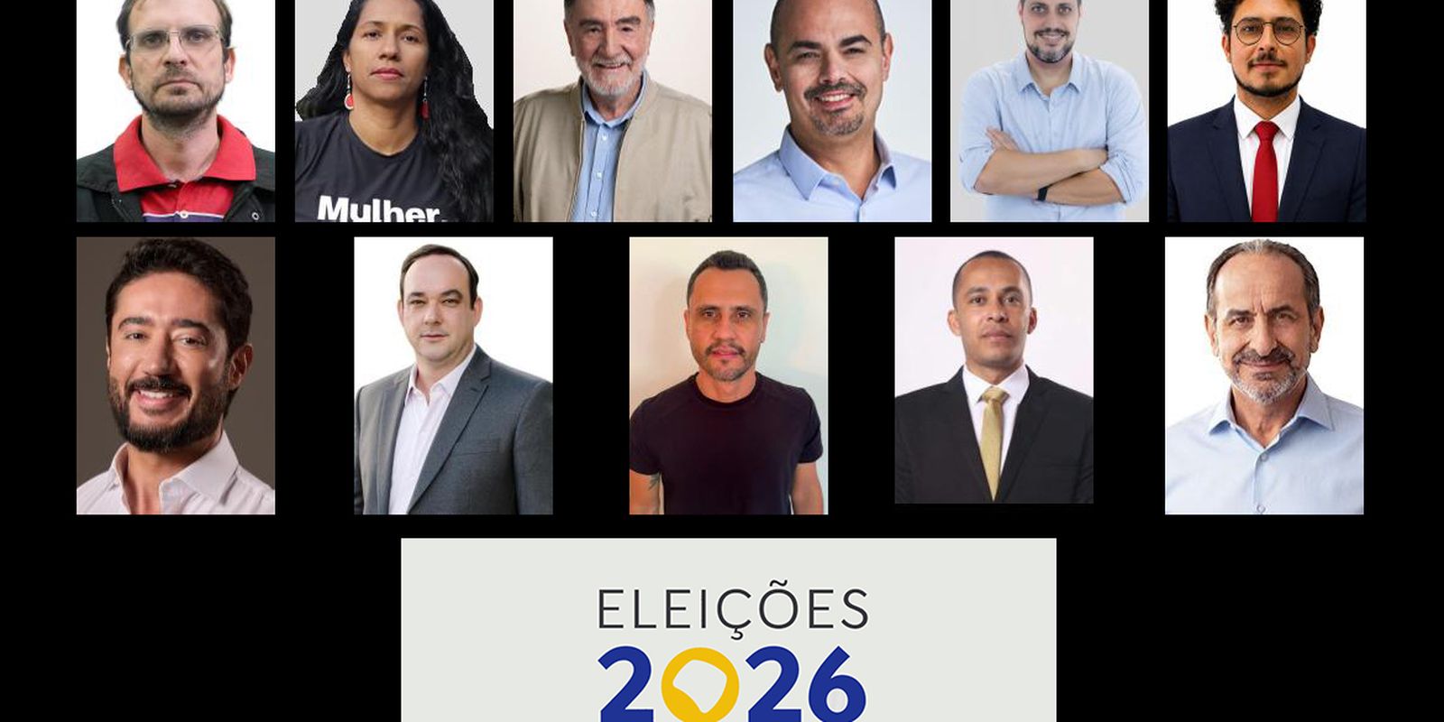 Conheça os 11 candidatos ao governo de Minas Gerais na disputa deste ano