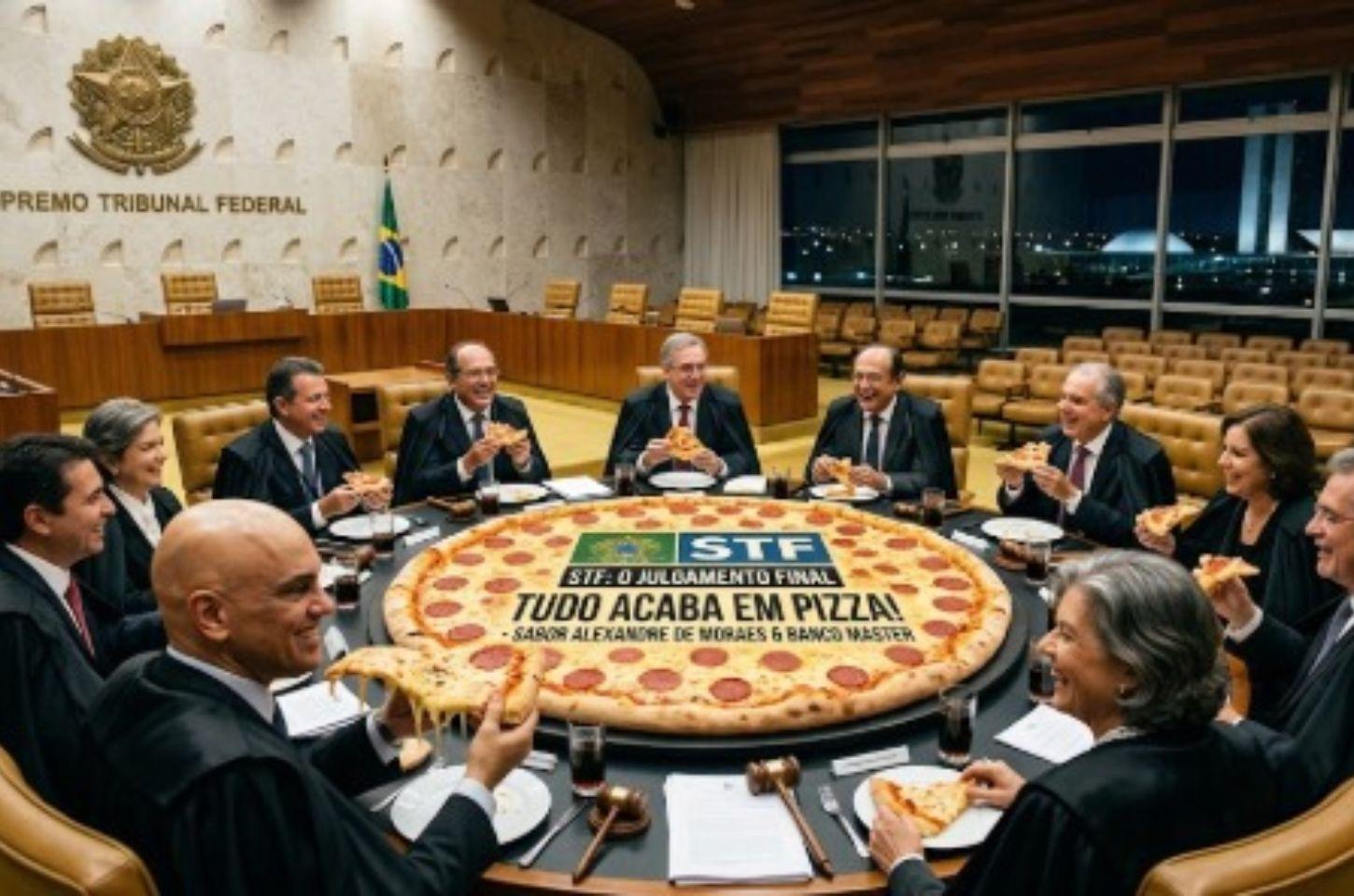 STF Julgando o STF: Qual o Sabor da 'Pizza' no Caso Alexandre de Moraes e Banco Master?