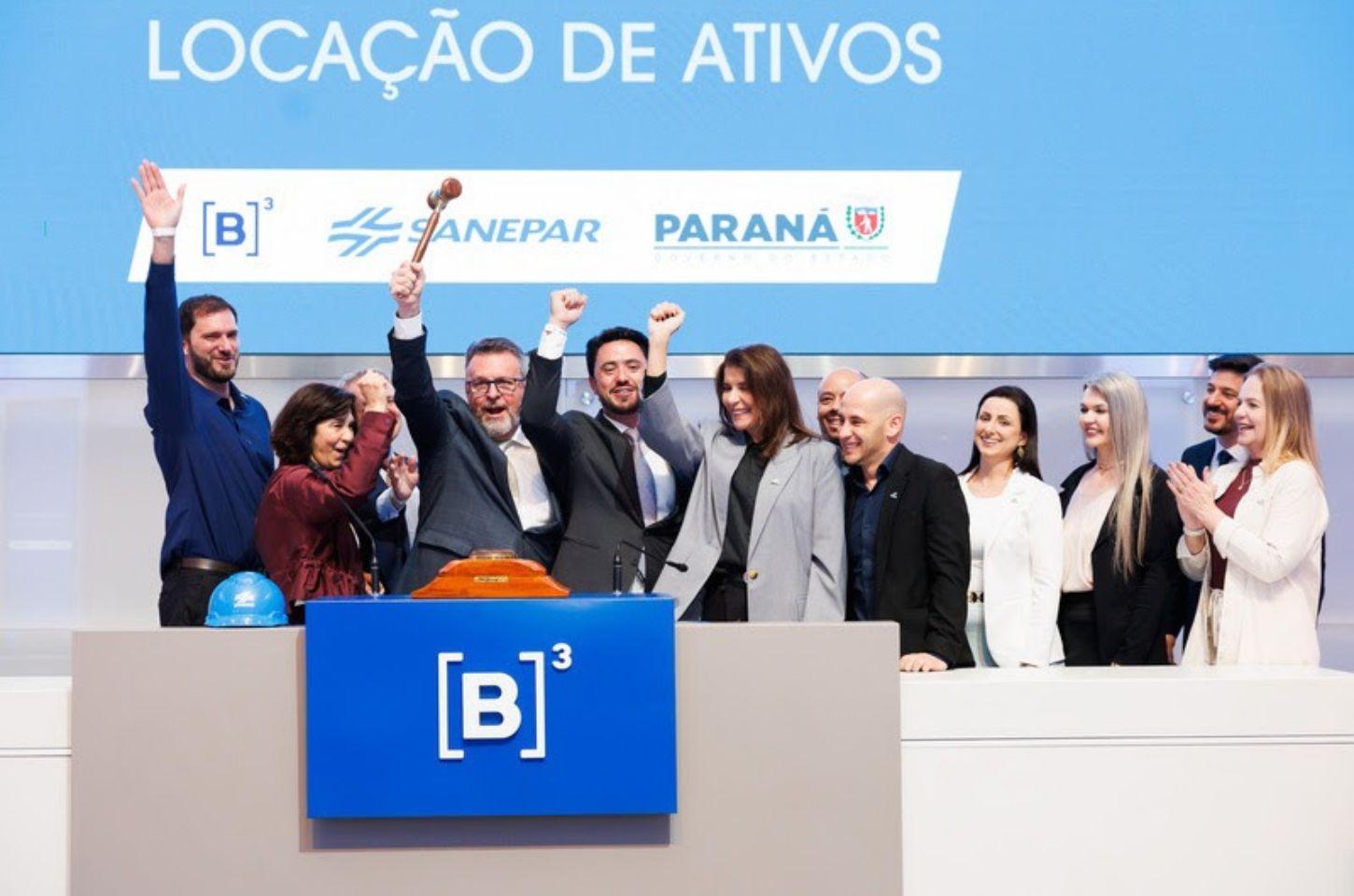 Consórcio Águas do Paraná vence leilão na B3 para ampliar abastecimento de água com investimentos de R$ 2 bilhões no norte do estado