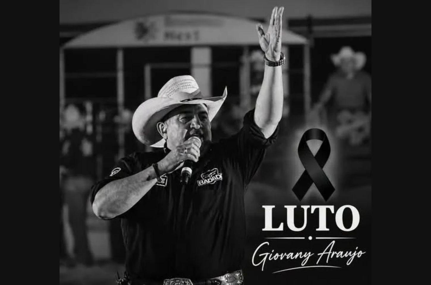 Locutor de rodeio Giovany Araújo morre em grave acidente de moto no Paraná