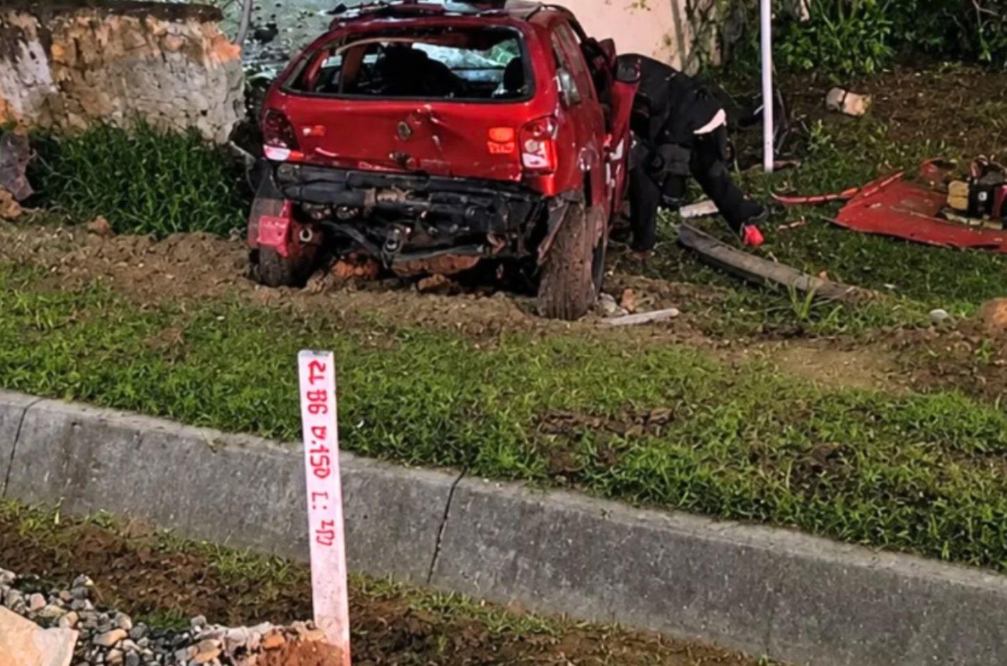 Motorista morre em grave acidente na BR-277 após colisão em alta velocidade em Curitiba