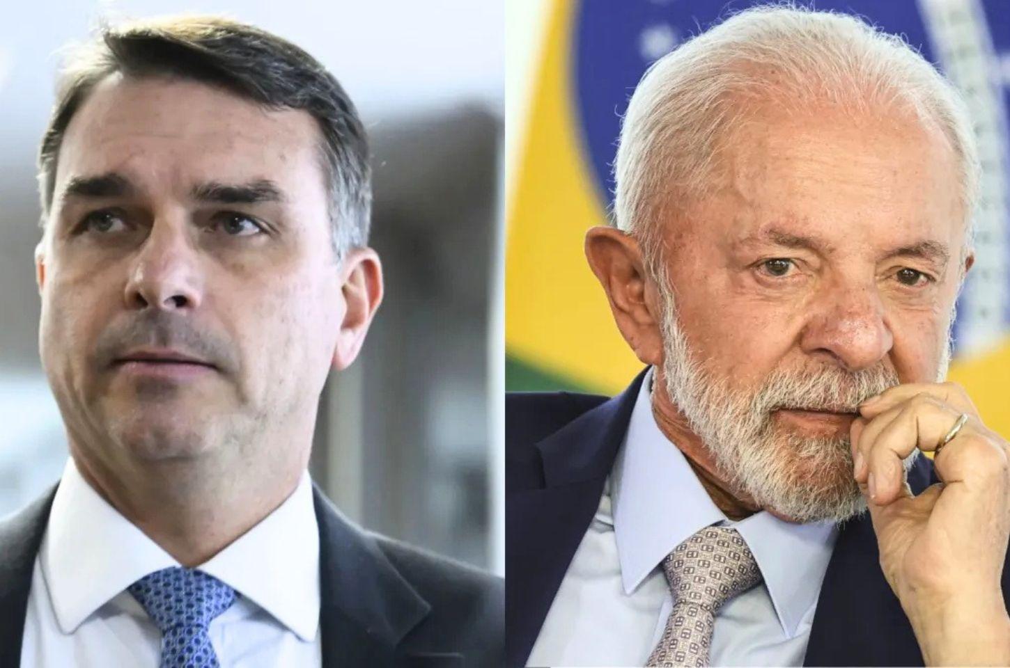 Pesquisa Futura/100% Cidades, mostra Flávio Bolsonaro com 51,1% dos votos válidos contra Lula