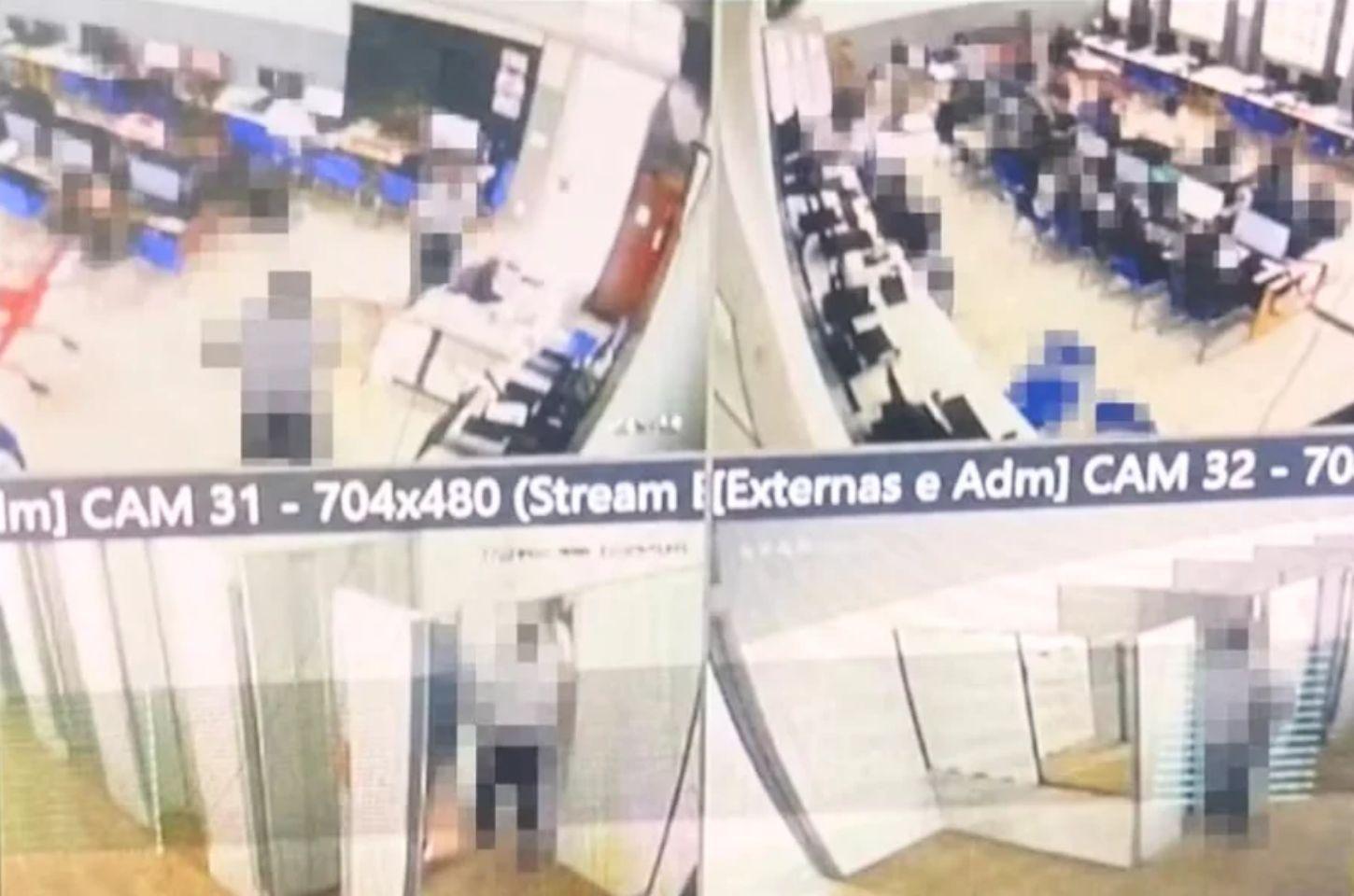 Camera escondia em Banheiro Feminino em Cambé Pr
