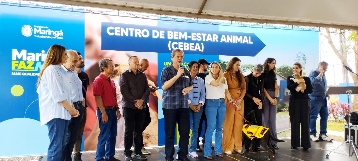 Prefeitura de maringá entrega primeira etapa do centro de bem-estar animal