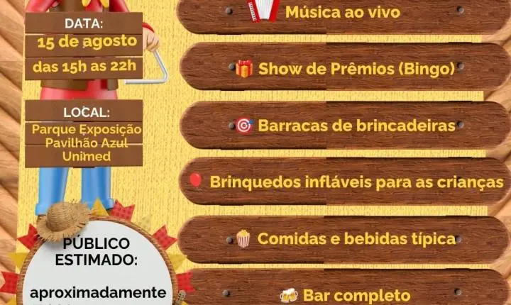 4º Colégio da Polícia Militar de Maringá realiza tradicional Arraiá com entrada e estacionamento gratuitos
