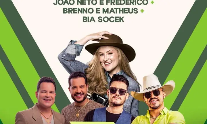 A Expoingá vai tremer: Uma noite de grandes sucessos e solidariedade!