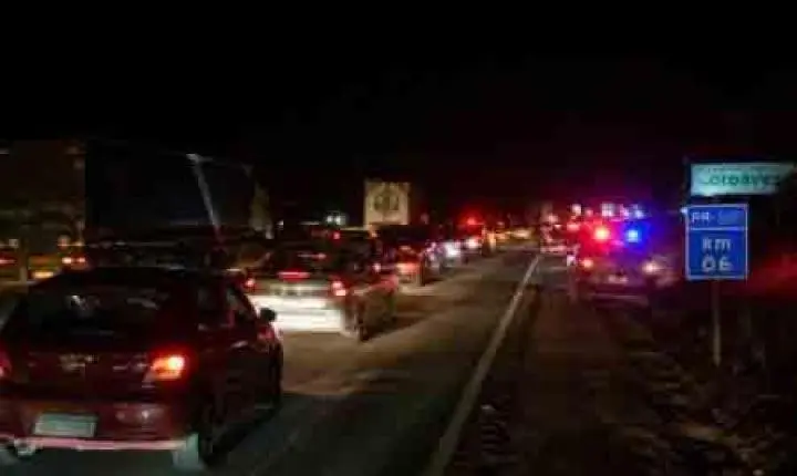 Acidente Grave com Morte Deixa Trânsito Caótico na BR-376 Entre Iguatemi e Maringá Durante a manhã desta terça-feira (02)