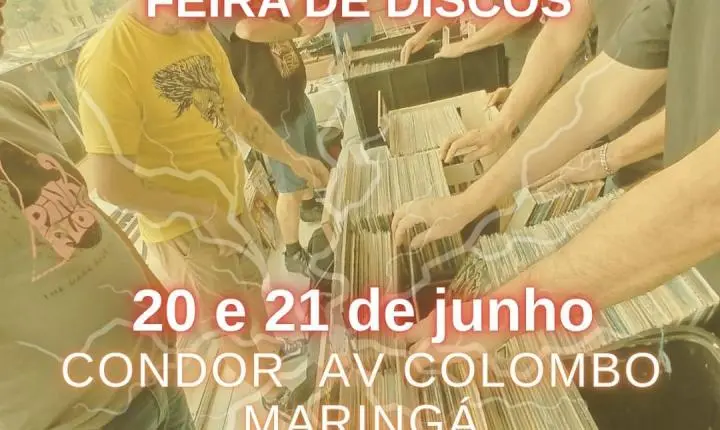 Colecionismo: Viniltagem retorna a Maringá com milhares de discos e sorteio especial