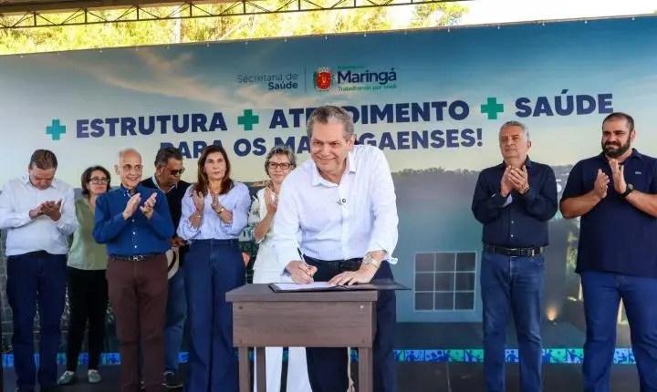 Construção da nova UBS em Maringá vai beneficiar 13 mil moradores