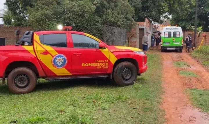 Criança morre soterrada em Umuarama após deslizamento de terra no distrito de Serra dos Dourados