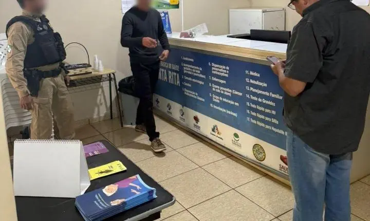 Criminosos invadem UBS na Vila do Roque, furtam veículo e destroem quase MIL doses de vacinas em Barbosa Ferraz