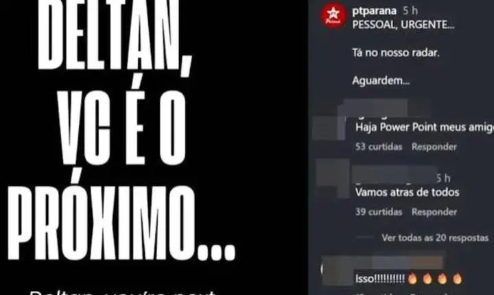 Deltan Dallagnol e PT vivem novo embate politico no Paraná após mensagem nas redes 