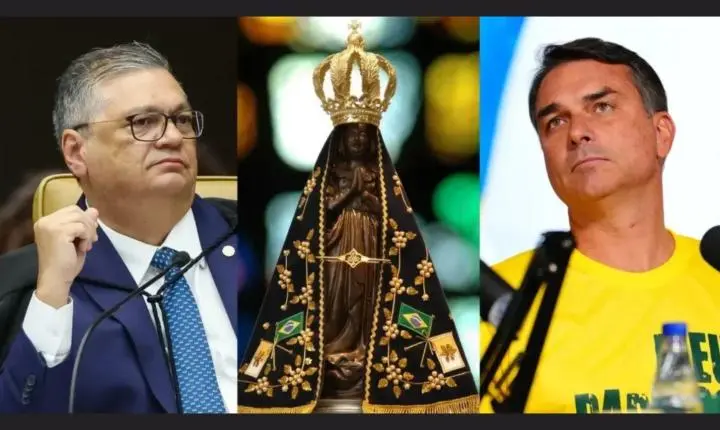 Dino atropela TSE e libera posts sobre Nossa Senhora e Flávio Bolsonaro
